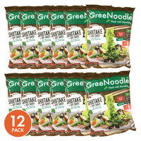 GreeNoodle Shiitake & Soy sauce Noodle 12 pack